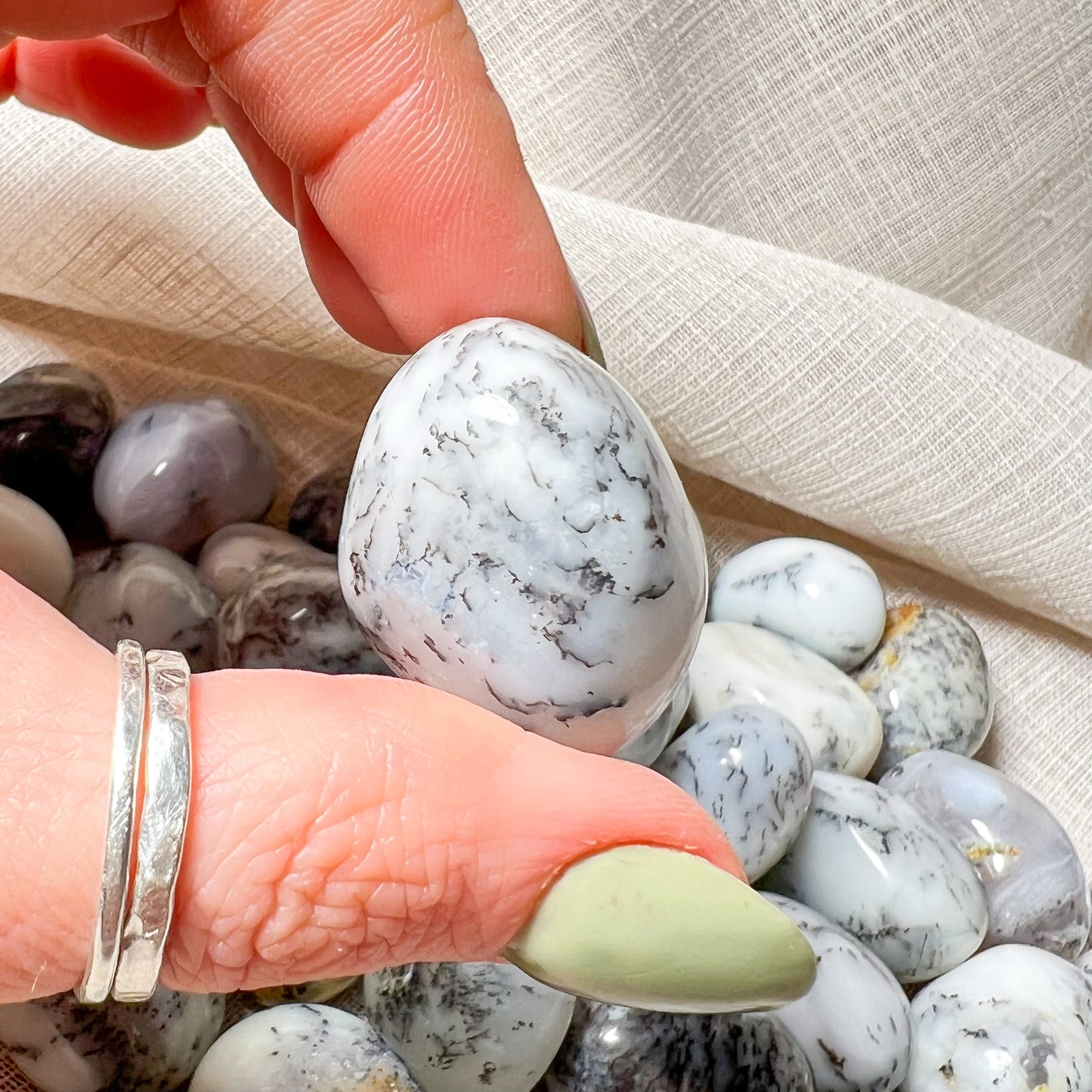 Dendritic Agate Tumble